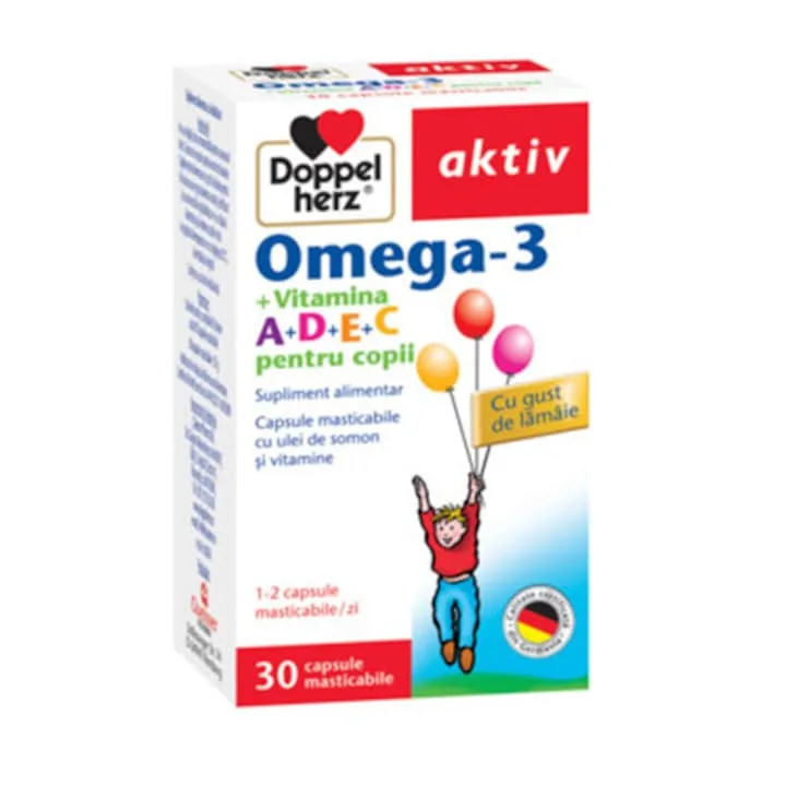 Supliment alimentar DOPPELHERZ AKTIV OMEGA 3 pentru copii