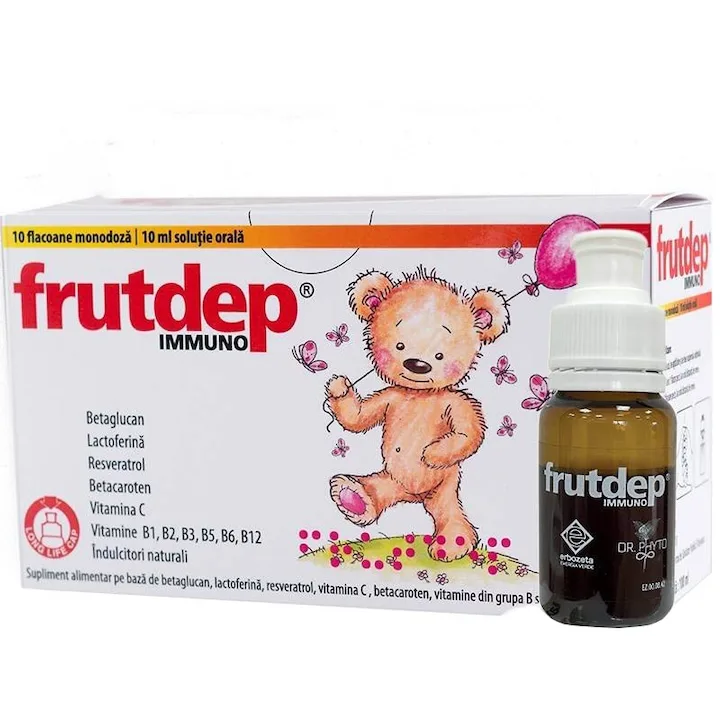 Supliment alimentar Frutdep Immuno Solutie