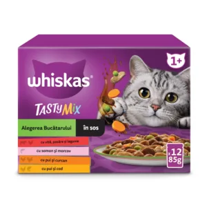 Whiskas Adult Tasty Mix umedă