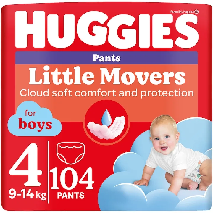Huggies Little Movers tip chiloțel