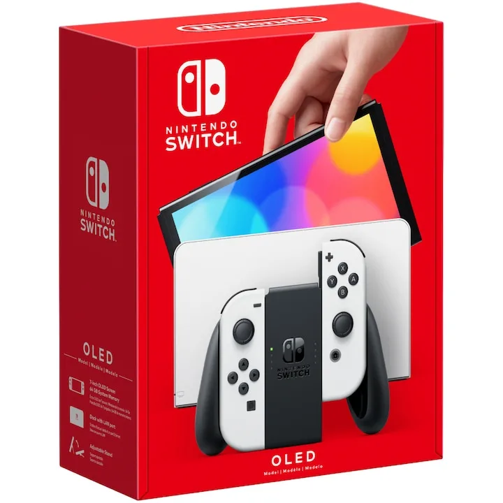 Nintendo Switch OLED portabilă