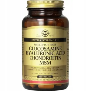 Solgar Glucosamine Hyaluronic Acid Chondroitin MSM