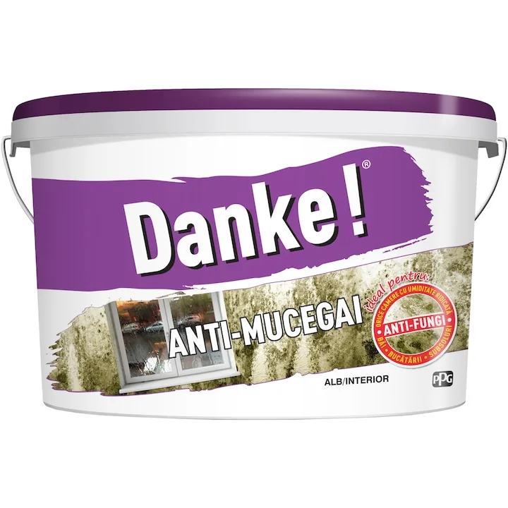 Danke antimucegai, de interior, albă