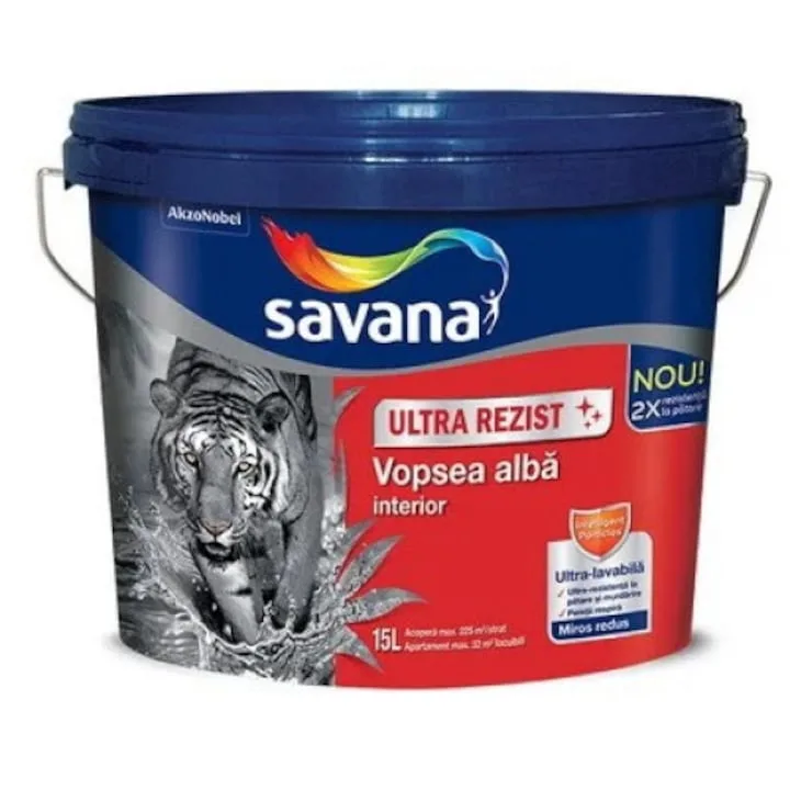 Savana cu Teflon, de interior, albă