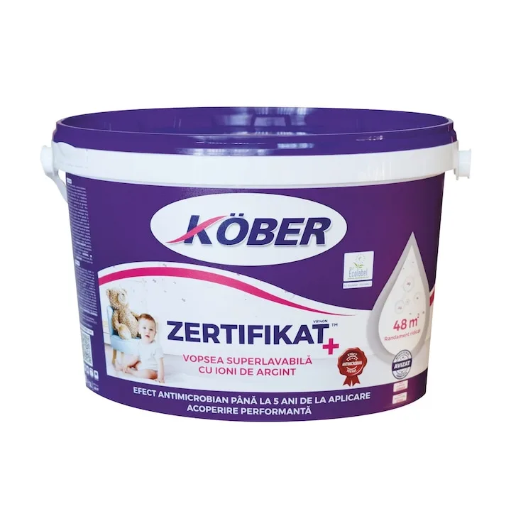 Kober Zertifikat Plus, de interior, albă