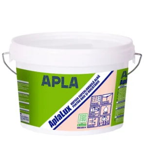 AplaLux baie și bucătărie, de interior, antimucegai, albă