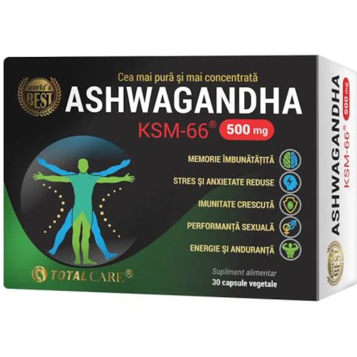 Total Care Ashwagandha KSM-66