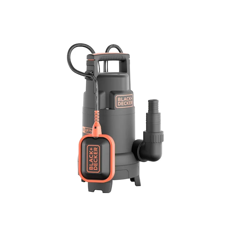 Black & Decker BXUP750PTE, pentru apă murdară