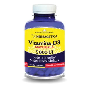 Herbagetica Detrix Forte Vitamina D3 5000 UI
