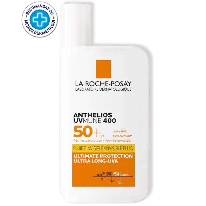 La Roche-Posay Anthelios UVMUNE400 Fluid Invizibil SPF 50+
